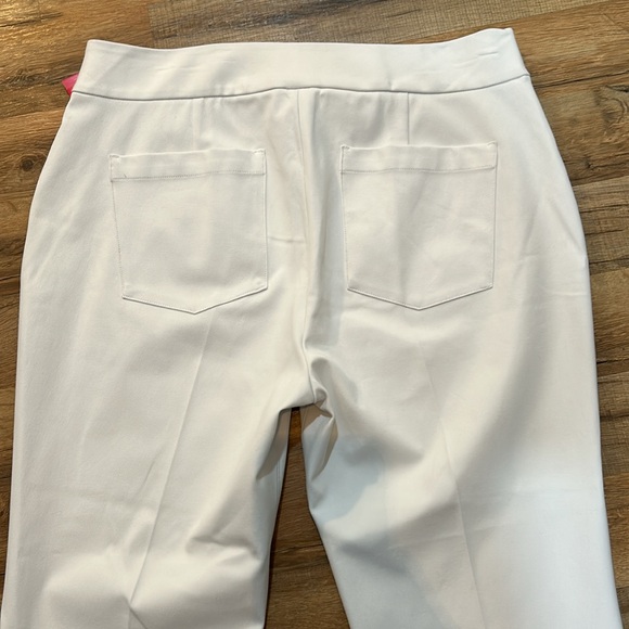 SPANX SLIM STRAIGHT PANT WOMEN SIZE 1XL PETITE WHITE NEW - Picture 3 of 11